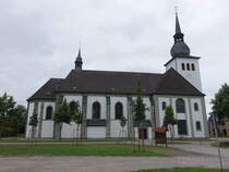 Westerwiehe, Pfarrkirche St. Laurentius, erbaut ab 1921 (03.06.2024)