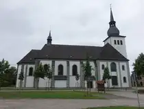 Westerwiehe, Pfarrkirche St. Laurentius, erbaut ab 1921 (03.06.2024)