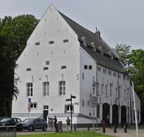 Altes Haus nahe der Stadtmauer in Maastricht. 07.2024