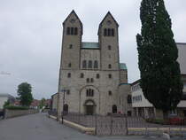 Paderborn, Abdinghofkirche St. Peter und Paul, erbaut ab 1021 (02.06.2024)