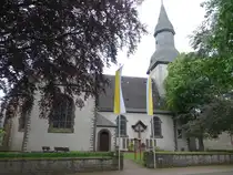V�rden, Pfarrkirche St. Kilian, erbaut ab 1140, renoviert 1576 (02.06.2024)