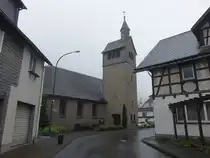 Rattlar, evangelische Kirche, erbaut von 1953 bis 1954 (01.06.2024)