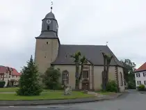 Oberlistingen, evangelische Kirche in der Mauerstra�e (30.05.2024)