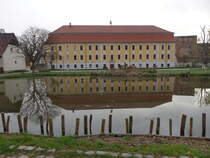 Rittergut Treben, erbaut von 1750 bis 1751 durch den Freiherrn Jakob Friedrich von Bielfeld (31.03.2024)