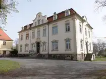 Kahnsdorf, Herrenhaus, erbaut 1902 durch die Familie Forker-Schubauer (30.03.2024)