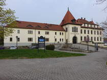 Zwenkau, Rathaus am Brgermeister-Ahnert-Platz (30.03.2024)