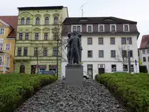 Zeitz, Denkmal f�r die Opfer des Faschismus am Altmarkt (29.03.2024)