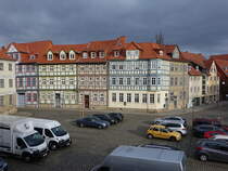 Halberstadt, Fachwerkhuser in der Bakenstrae (24.03.2024)