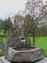 Totschnig - Brunnen mit Trinkwasser, gelegen am Wanderweg zwischen Bischl und Mayrhofen. 19.08.2024