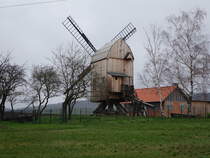 Sargstedt, Bockwindmhle, erbaut 1842 (23.03.2024)