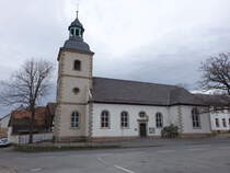 Vienenburg, evangelische Kirche, erbaut im 18. Jahrhundert (22.03.2024)