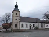 Vienenburg, evangelische Kirche, erbaut im 18. Jahrhundert (22.03.2024)