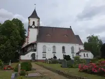 Gro�weitzschen, evangelische St. Martin Kirche, erbaut 1908 (12.07.2024)