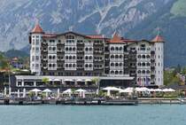 Hotel Entners in Pertisau am Ufer des Achensees. 08.2024