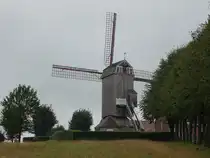 Boeschepe, Ondankmeulen, Holl�nderwindm�hle aus dem Jahr 1802 (06.09.2024)