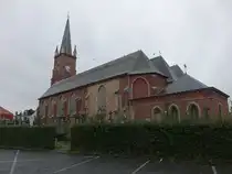 Winnezeele, Pfarrkirche St. Martin, erbaut im 17. Jahrhundert (06.09.2024)