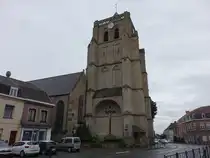 Wormhout, Pfarrkirche St. Martin, erbaut im 16. Jahrhundert (06.09.2024)