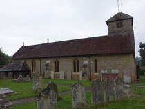 Haslemere, Pfarrkirche St. Bartholomus, erbaut im 16. Jahrhundert (07.09.2024)