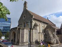 Reading, kath. Pfarrkirche St. James, erbaut 1837  Plnen von A. W. N. Pugin (08.09.2024)