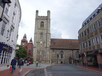 Reading, Pfarrkirche St. Laurence, erbaut ab 1196, im 15. Jahrhundert und 1867 grundlegend umgebaut (08.09.2024)