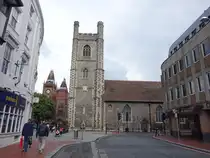 Reading, Pfarrkirche St. Laurence, erbaut ab 1196, im 15. Jahrhundert und 1867 grundlegend umgebaut (08.09.2024)