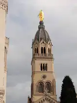 Der Turm der  Chapelle Saint Thomas - Sainte Marie  in Lyon am 18.10.23.