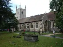 Reading, Pfarrkirche St. Mary, erbaut im 11. Jahrhundert (08.09.2024)