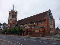 Maidenhead, Pfarrkirche St. Joseph, erbaut 1884 durch den Architekten Leonard Stokes (09.09.2024)