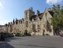 Oxford, Balliol College in der Broad Street, gegr�ndet 1263 (09.09.2024)