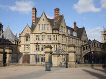 Oxford, New Buildung des Hertford College am Clarendon Quadrangle (09.09.2024)