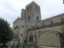 Thame, Pfarrkirche St. Mary, erbaut im 13. Jahrhundert durch den Bischof von Lincoln (10.09.2024)