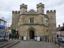 Buckingham, Stadtmuseum im alten Gefngnis Old Goal am Market Hill, erbaut 1748 (10.09.2024)
