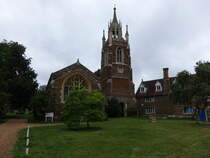 Woburn, alte St. Mary Kirche im Woburn Heritage Museum (10.09.2024)