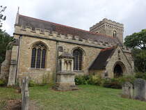 Bedford, Pfarrkirche St. Peter, erbaut ab 1117 (11.09.2024)