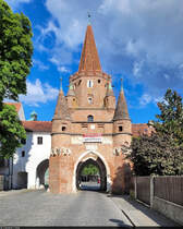 Etwas hanseatisch mutet das 1385 erbaute Kreuztor in Ingolstadt an, das sogar als Wahrzeichen der Audi-Stadt gilt.

🕓 25.5.2024 | 17:18 Uhr