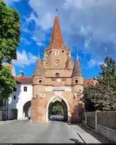 Etwas hanseatisch mutet das 1385 erbaute Kreuztor in Ingolstadt an, das sogar als Wahrzeichen der Audi-Stadt gilt.

🕓 25.5.2024 | 17:18 Uhr