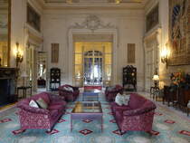 Luton, Eingangshalle vom Herrenhaus Luton Hoo, heute Hotel (11.09.2024)