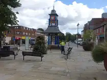 Dunstable, Glocktower am Ashton Square (11.09.2024)