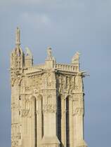 Der Tour Saint-Jacques in Paris am 16.09.2008.
Er ist ein gotischer Turm im 4. Arrondissement in Paris, ist 51 m hoch und zhlt zu den bedeutenden Sehenswrdigkeiten der Stadt. 