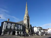 St. Ives, Free Church am Market Hill, erbaut 1860 (12.09.2024)