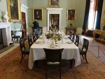 Bury St. Edmunds, Speisesaal im Herrenhaus Ickworth House (12.09.2024)