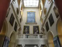 Bury St. Edmunds, Treppenhaus im Herrenhaus Ickworth House (12.09.2024)