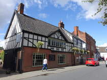 Bungay, Fachwerkhuser in der St. Mary Street (13.09.2024)