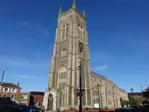 Cromer, Pfarrkirche St. Peter und Paul, erbaut im 15. Jahrhundert, restauriert 1880 durch Sir Arthur Blomfield (13.09.2024)