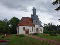 Schnerstdt, Pfarrkirche St. Margaretha, erbaut 1652 (12.07.2024)