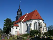 Reichenberg, evangelische Kirche, erbaut um 1200, sp�tgotischer Umbau (15.07.2024)