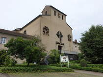 Merchingen, Pfarrkirche St. Agatha, erbaut von 1929 bis 1935 (01.08.2024)