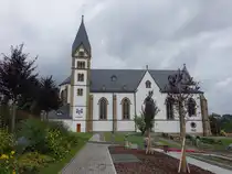 Marpingen, Pfarrkirche Maria Himmelfahrt, erbaut von 1902 bis 1903 von Wilhelm Hector (02.08.2024)