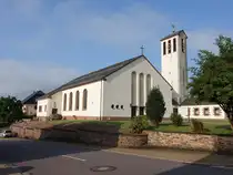 Steinberg, Pfarrkirche St. Liborius, erbaut im 18. Jahrhundert (02.08.2024)