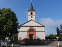 Weiskirchen, Pfarrkirche St. Jakobus, erbaut von 1831 bis 1834 (02.08.2024)